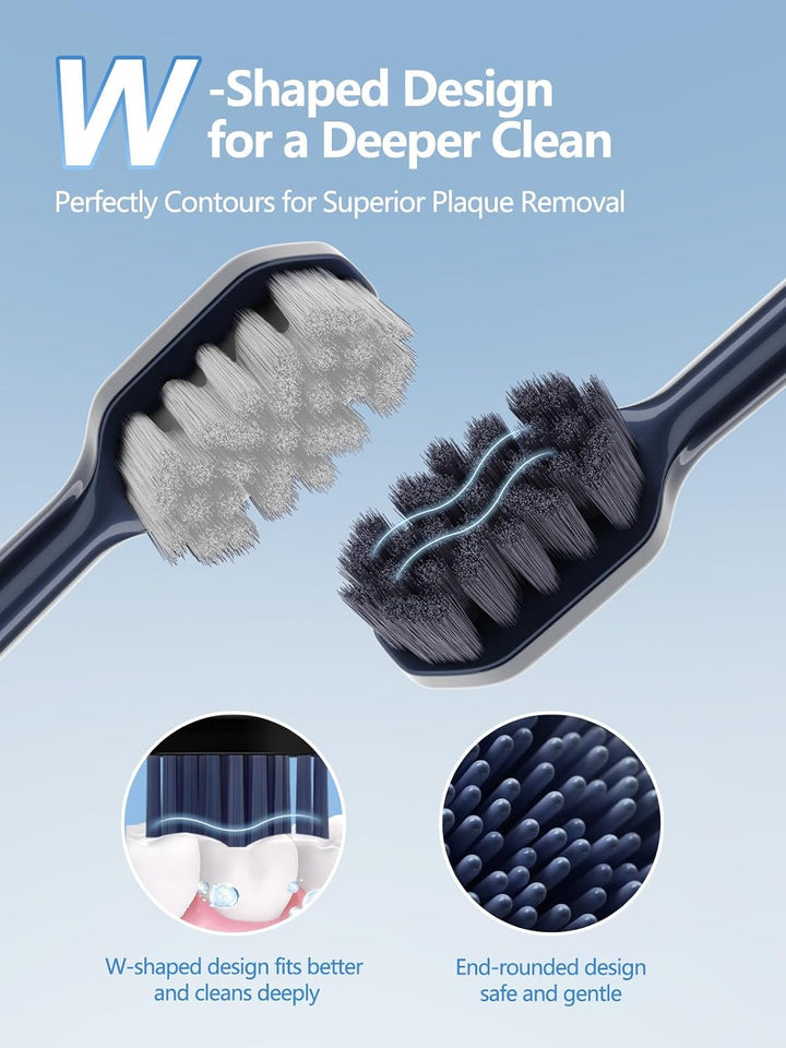 7MAGIC - Cepillo de dientes eléctrico sónico, tiempo de funcionamie...