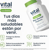 Probióticos PRO-Dental para salud oral y dental, combate el mal ali...