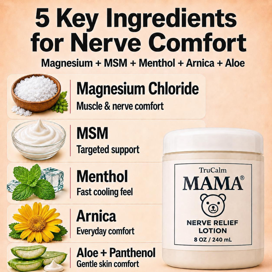 Mama Lotion \u2013 Crema para aliviar los nervios de neuropatía con...