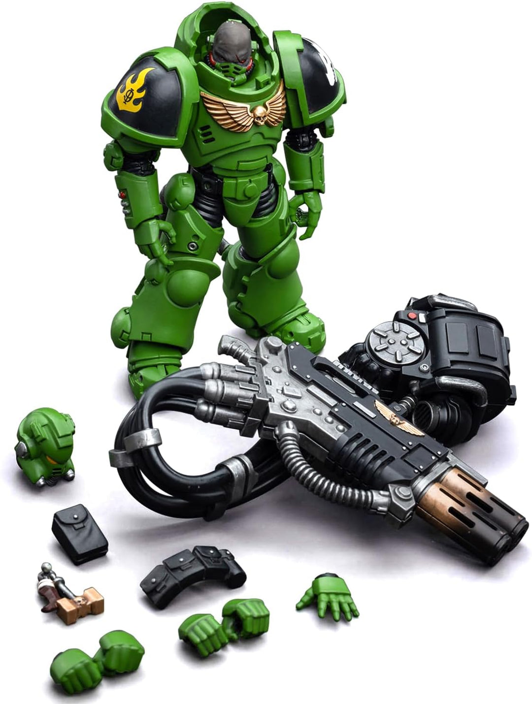 JOYTOY Warhammer 40K Figura de Acción Escala 1\/18, Hermano Xavak S...