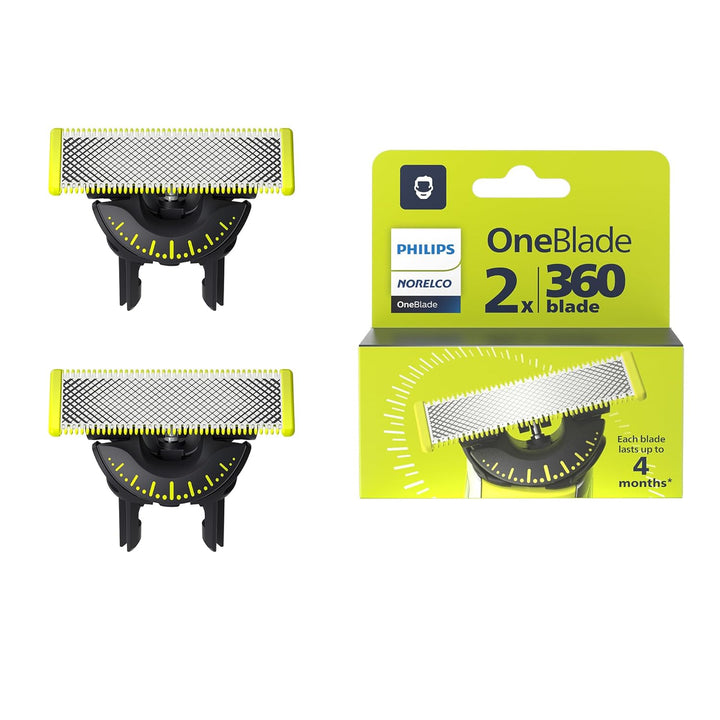 Philips Norelco OneBlade 360 Hojas de Reemplazo, para Afeitadora y...