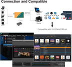 UC2018 Tarjeta de captura de video SDI y HDMI a USB 3.0 (Gen1