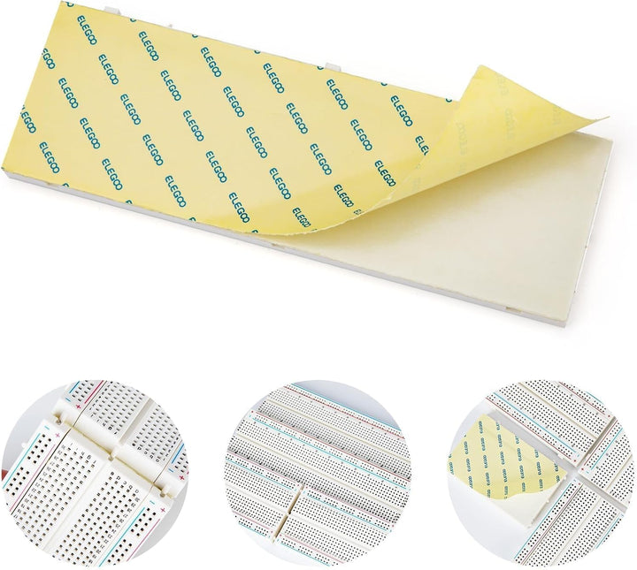 ELEGOO 2 unids 830 puntos y 2 unids 400 puntos Breadboard