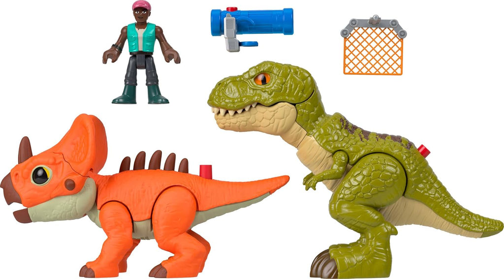 Fisher-Price Imaginext Jurassic World Rebirth Playset con Dinosaurio