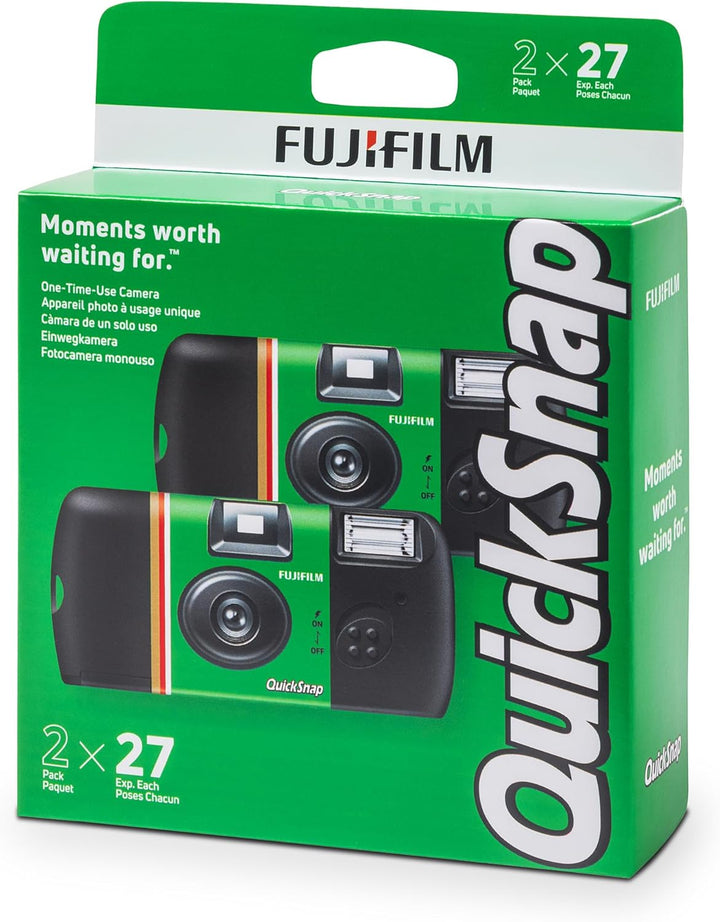 Fujifilm QuickSnap Flash 400 - Cámara de uso único paquete