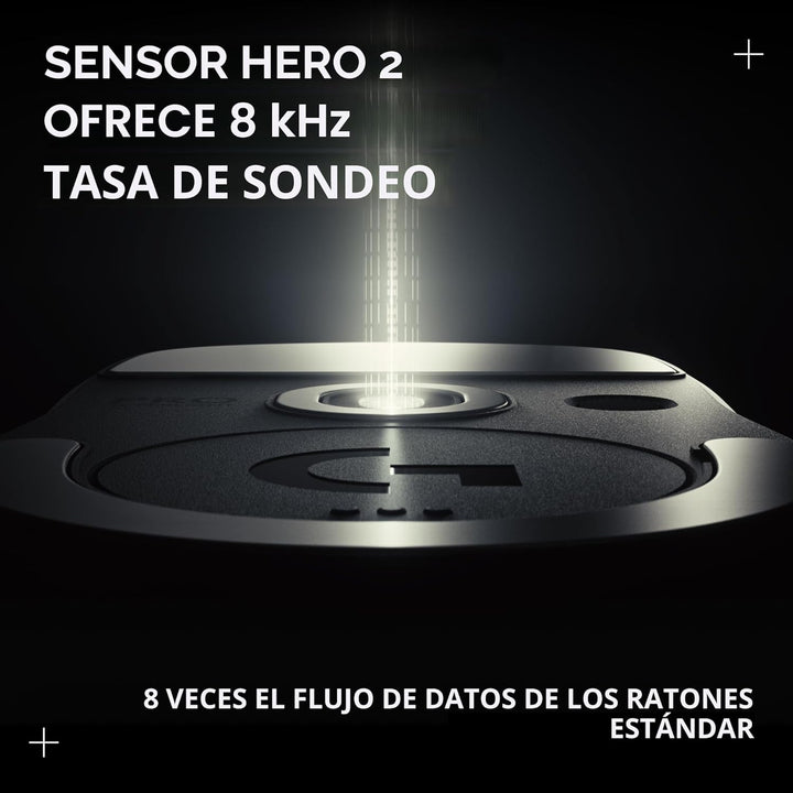 Logitech G PRO X Superlight 2 Ratón inalámbrico para juegos, 60g Pr...