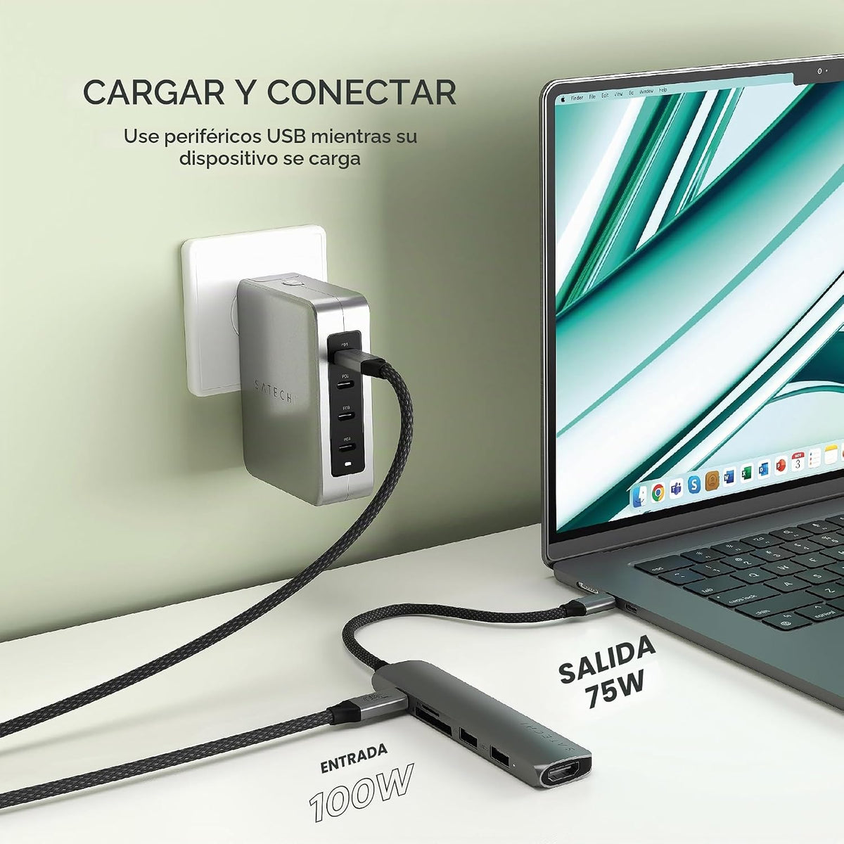 Satechi, ST-P6SM, hub USB