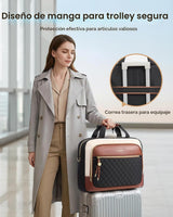 LOVEVOOK Maletín para ordenador portátil para mujer, bolsos de homb...