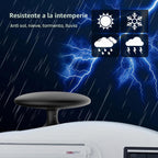 Antena de TV al aire libre para televisores inteligentes, antena digital HD TV RV montaje en techo, VHF/UHF de largo alcance para cámper, remolque, camión, barco (32.8 pies)
