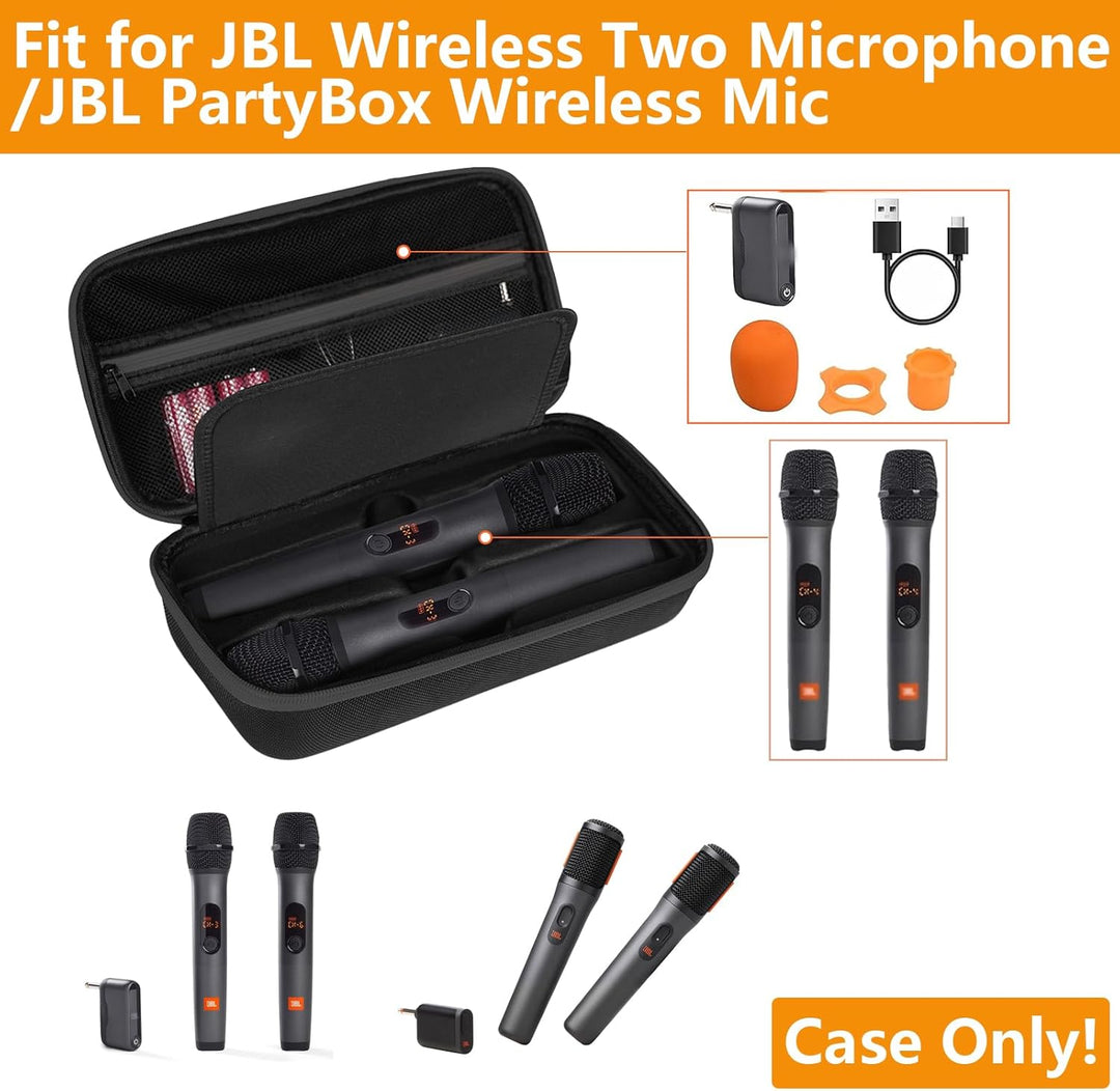 Funda de micrófono inalámbrico compatible con el sistema de dos mic...