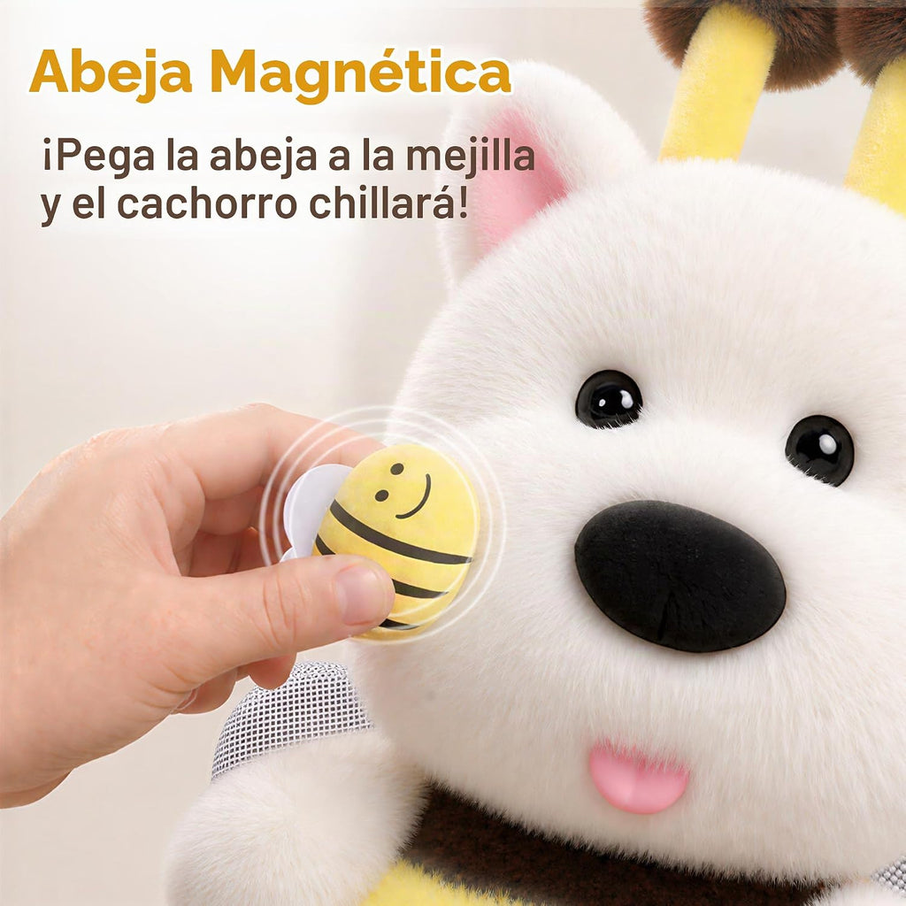 iPlay, iLearn Juguete que habla del perro bebé, animal de peluche bailando