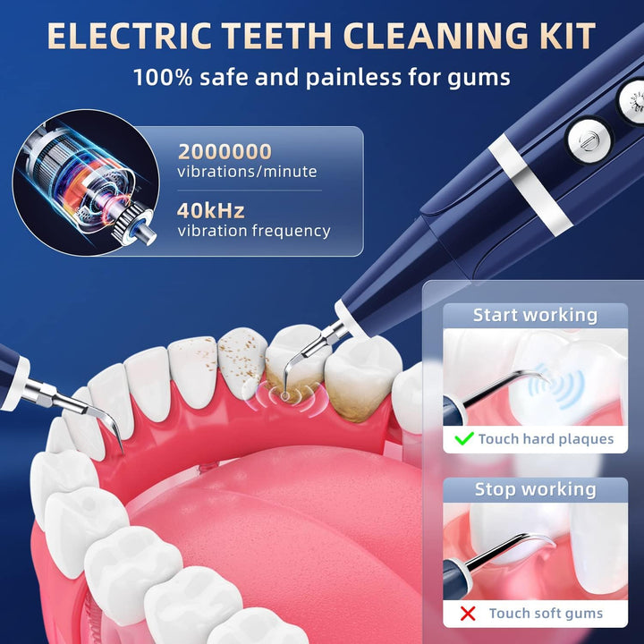 Removedor de placa para dientes, removedor de sarro para dientes, k...