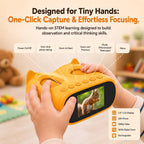 Microscopio digital portátil y telescopio para niños