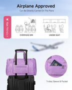 Bolsa de lona con iniciales para niñas, regalo para adolescentes