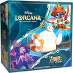 Ravensburger Disney Lorcana TCG: Azurite Sea Illumineer's Trove | Almacenamiento seguro de tarjetas | Incluye paquetes de refuerzo y guía completa | Obras de arte originales de Disney | A partir de 8 años