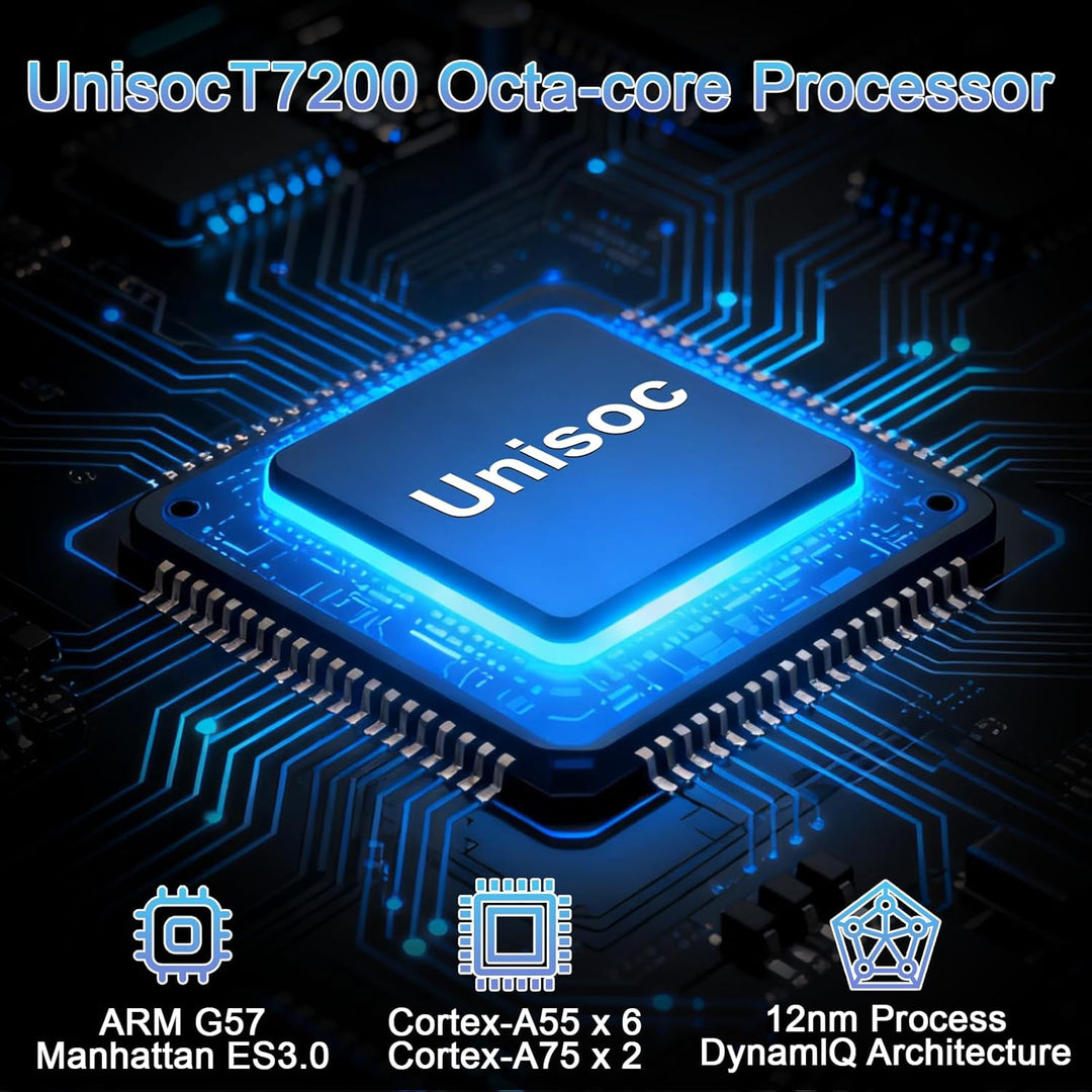 EHFiDC Tablet de 10 pulgadas, Android 16 tabletas con procesador Oc...