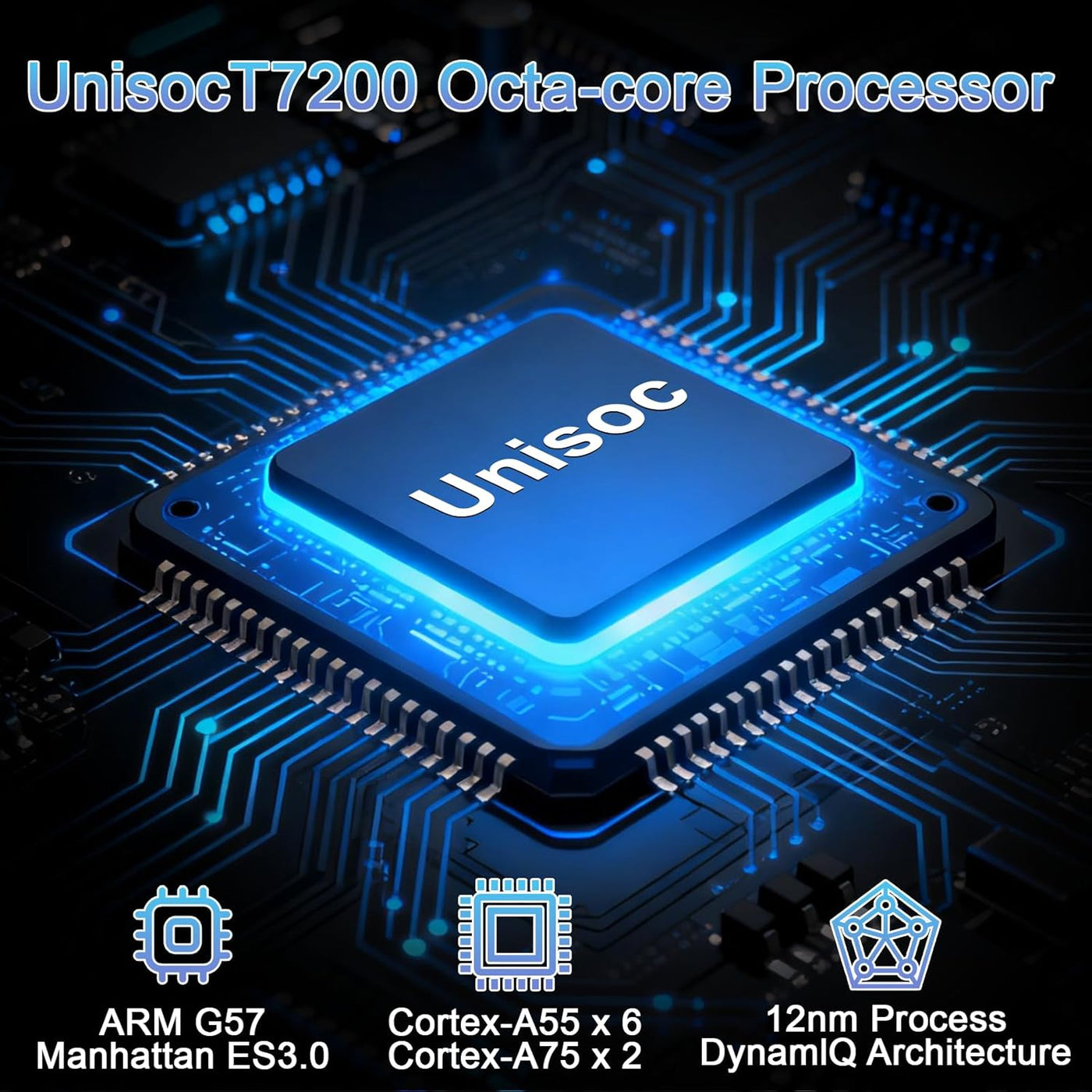EHFiDC Tablet de 10 pulgadas, Android 16 tabletas con procesador Oc...