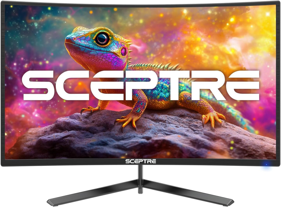 Sceptre Nuevo monitor curvo para juegos de 24 pulgadas 1080p hasta...