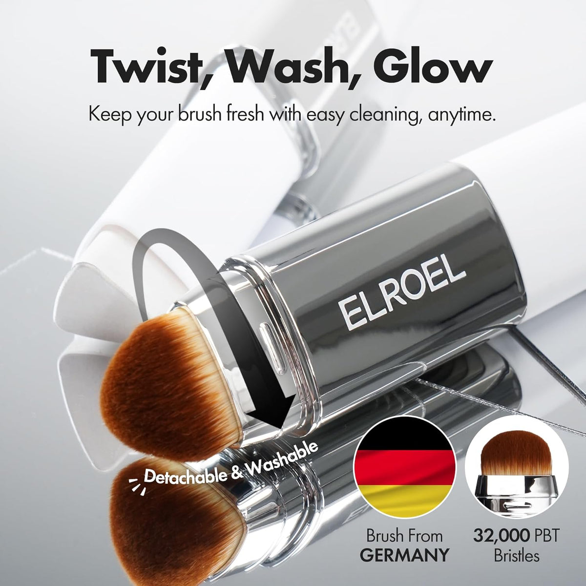 ELROEL Blanc Cover Cream Stick V White \u2013 Barra de base de maqu...