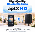 Receptor de audio Bluetooth XLR para mezcladores, altavoces PA y