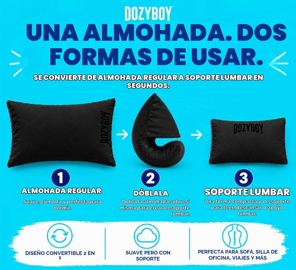 Fluff and Stuff - Almohada ajustable de espuma viscoelástica tamaño