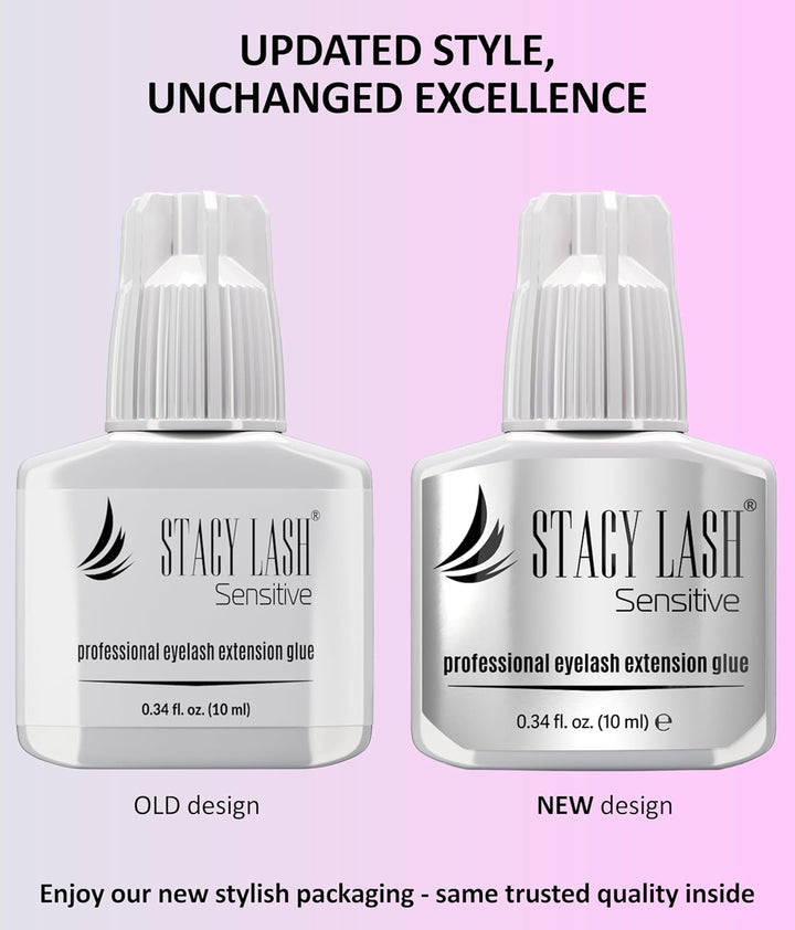 STACY LASH - Pegamento sensible para extensiones de pestañas 10 ml...