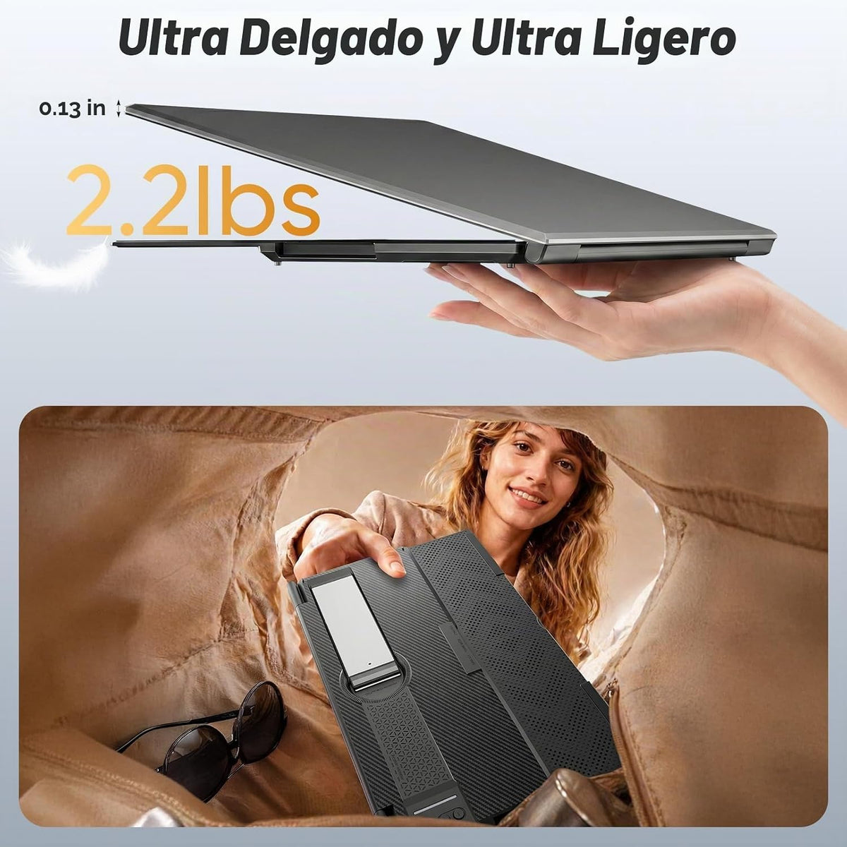 Ygretyrjh Extensor de pantalla para laptop de 15.6 pulgadas, monito...
