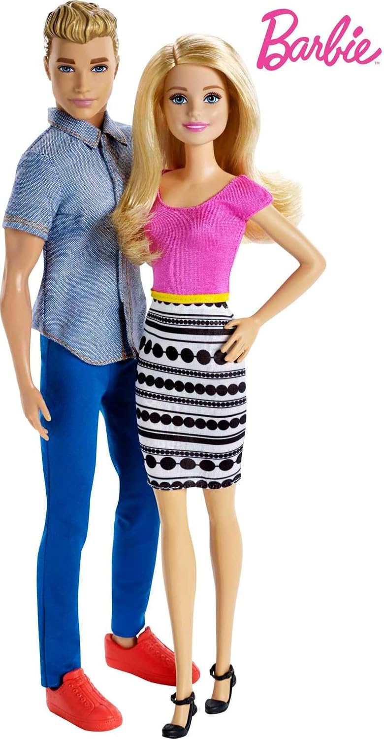 Paquete de 2 muñecos Barbie y Ken