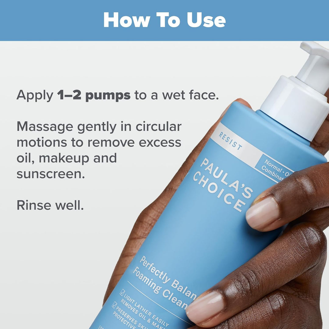 Paulas Choice RESIST Limpiador espumoso perfectamente