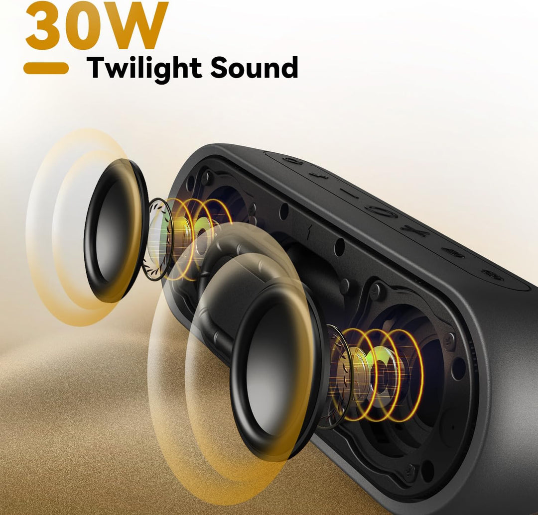 Tribit Altavoz Bluetooth portátil XSound Plus 2, altavoz inalámbric...
