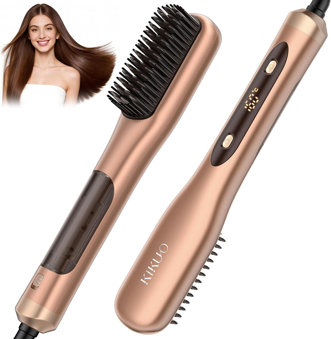 Steamline Pro 3 en 1, color naranja bebé | Cepillo alisador de dobl...