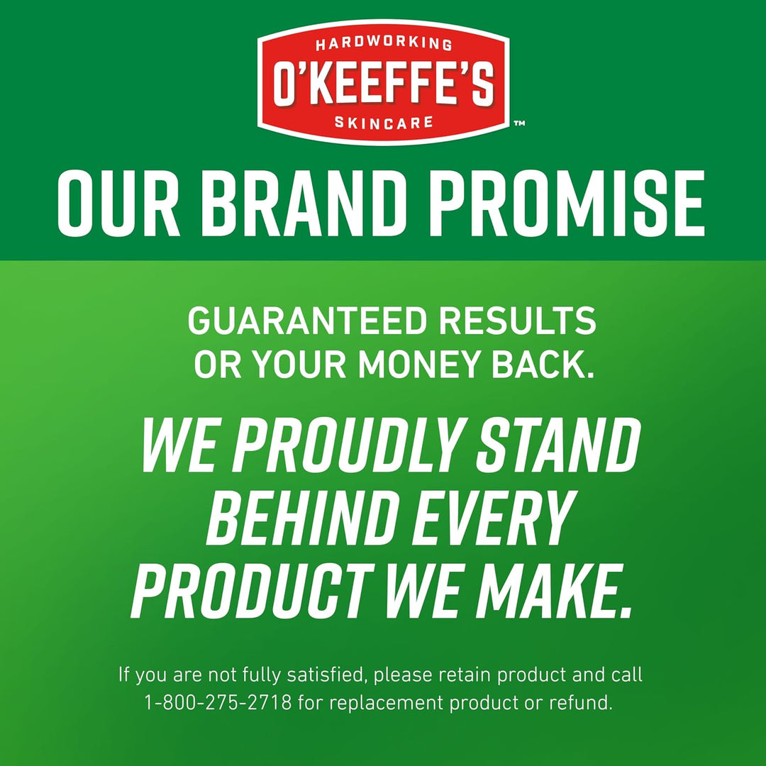 Crema de manos O'Keeffe's Working Hands en un frasco con bo...