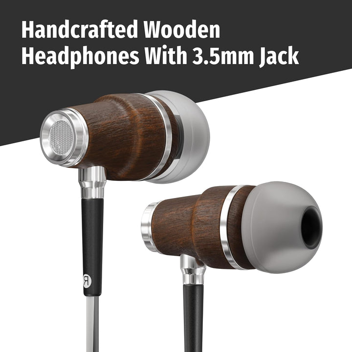 Auriculares sintonizados NRG 3.0 Premium Madera aisladores de sonid...