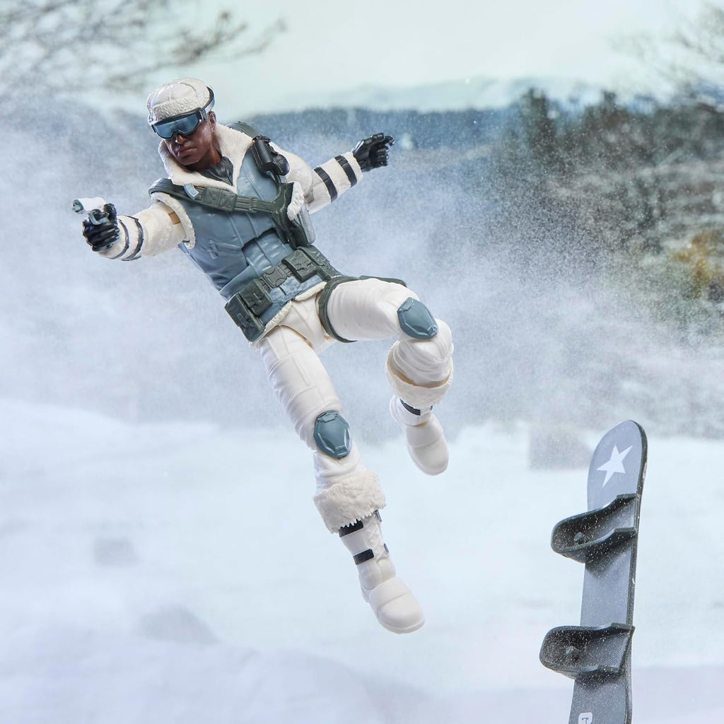 G.I. Joe Classified Series #207, Clifton Iceberg Nash, juego de figuras de acción coleccionables de 6 pulgadas con 6 accesorios