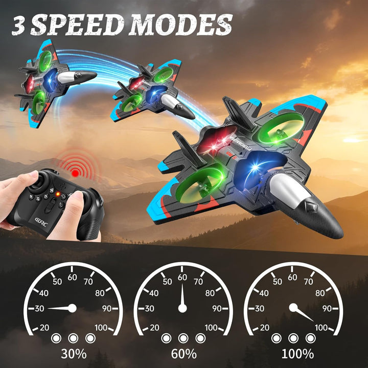Tubokoro Aviones de control remoto de espuma para niños y adultos,...