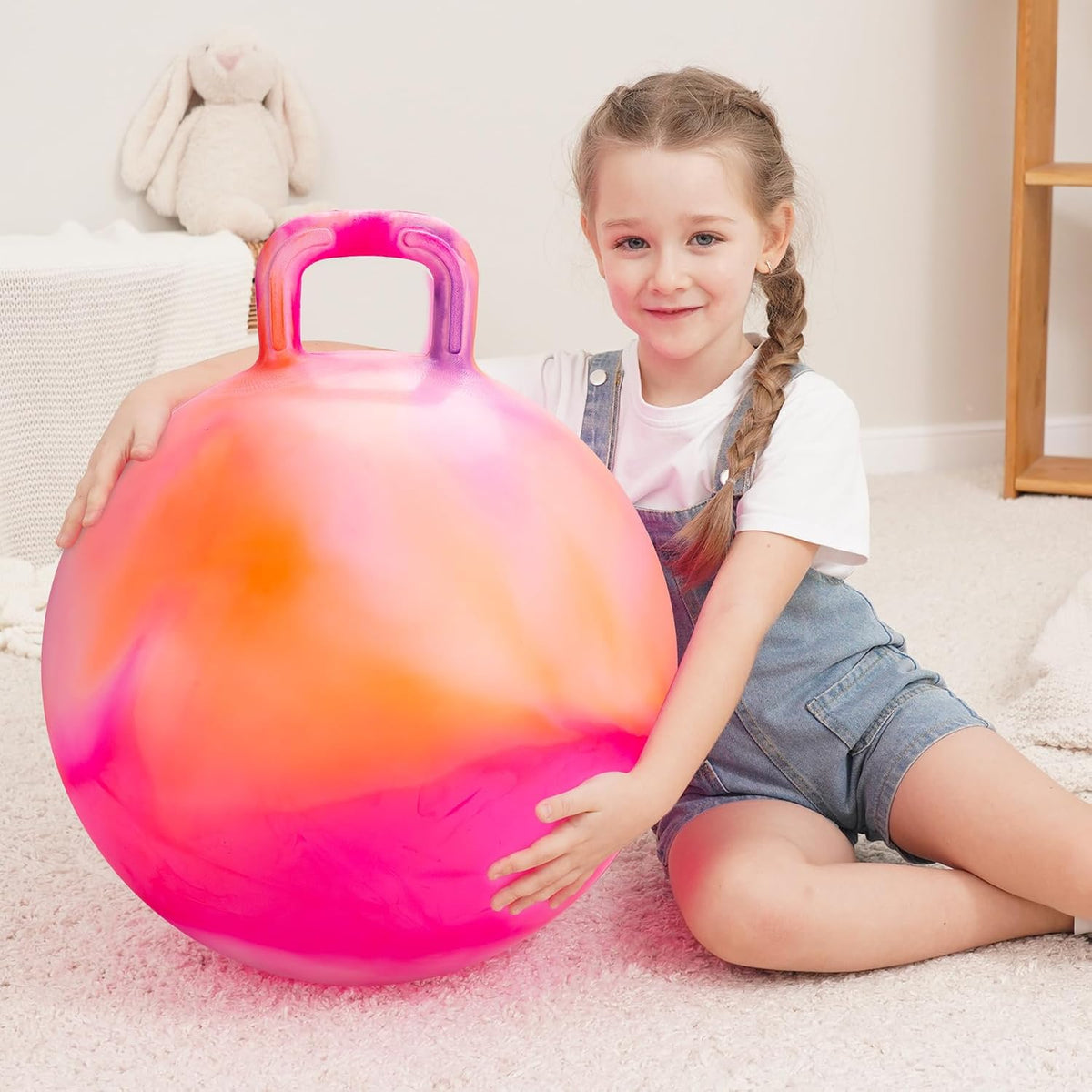 Bola de tolva para niños de 3 a 8 años | Bola hinchable de 18