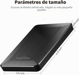 UnionSine Disco duro externo portátil de 2.5 pulgadas, 1 TB, USB 3....