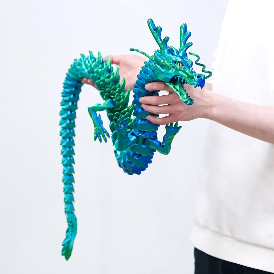 Modelos de dragón impresos en 3D súper grandes de 47.3 pulgadas, fi...
