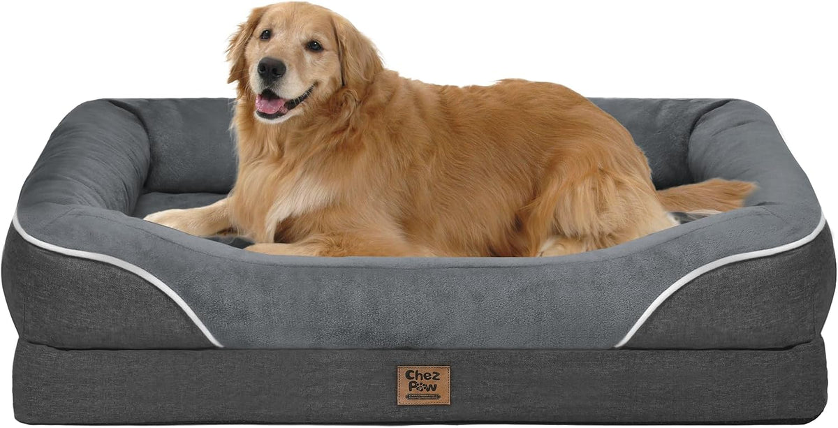 Cama ortopédica impermeable para perros grandes y extra grandes
