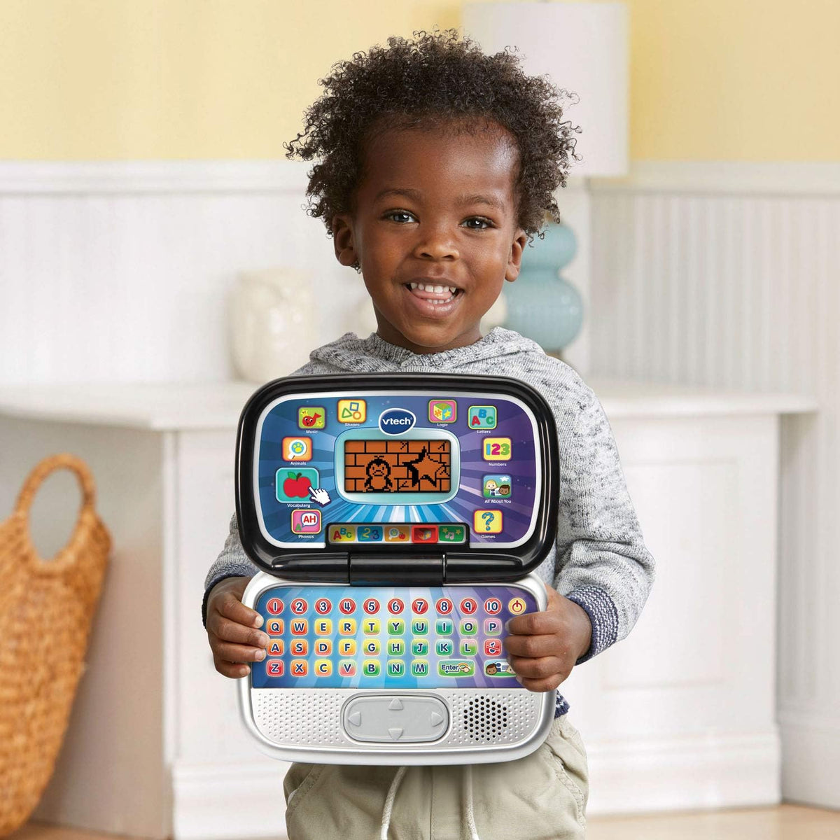 VTech Play Smart - Portátil preescolar, color negro
