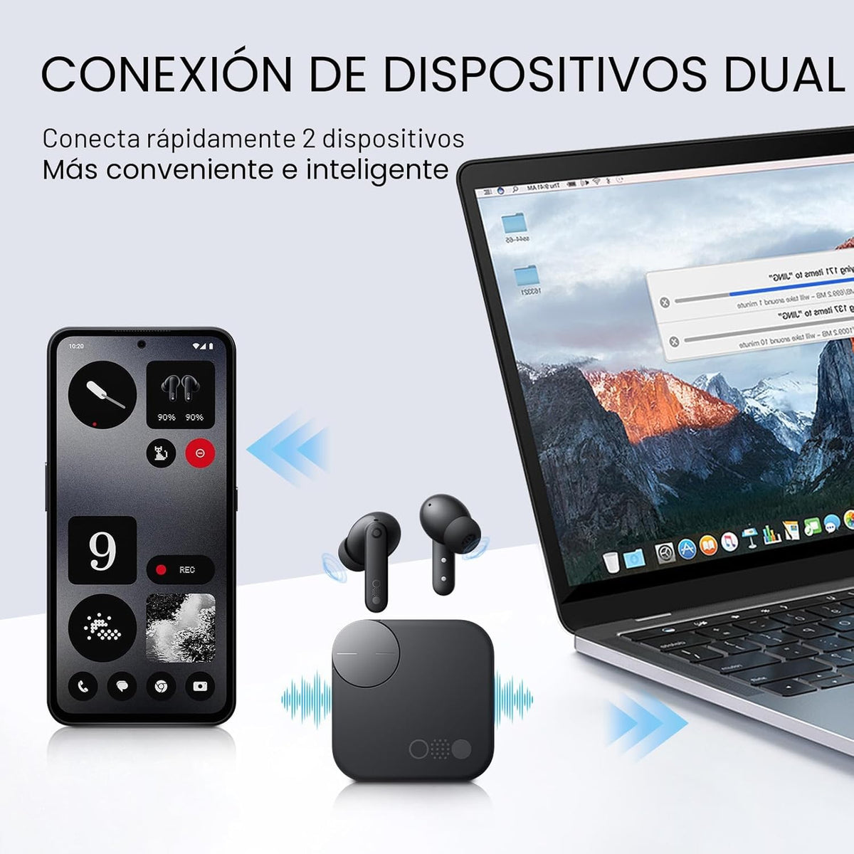 CMF Buds Pro 2 - Auriculares inalámbricos con dial inteligente, Moderno, Gris oscuro