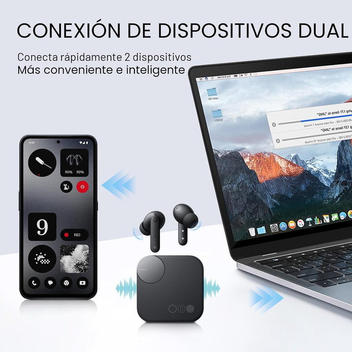 Auriculares CMF Buds Pro 2 inalámbricos con dial inteligente, auric...