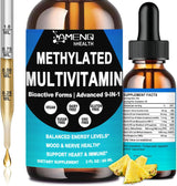 Multivitamínico metilado para hombres, mujeres y niños, complejo B...