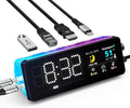 LTC Estación de acoplamiento para portátil, concentrador USB C 7 en 1 con pantalla, múltiples aplicaciones integradas, adaptador multipuerto con HDMI 4K a 60Hz, entrega de energía de 90 W, puertos de datos USBC y USBA, dongle para MacBook, Dell y más