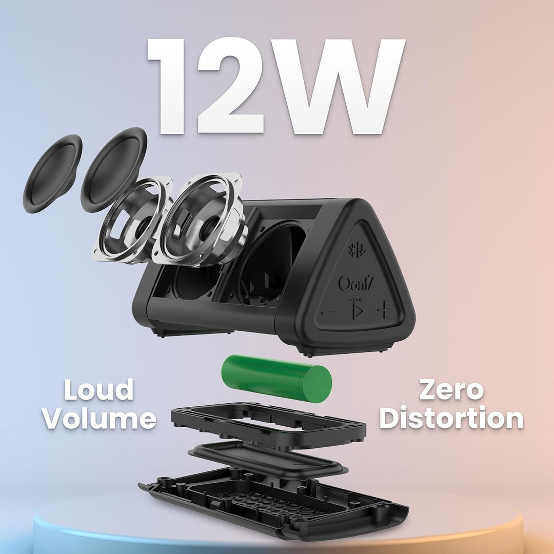 OontZ Angle 3 Altavoces Bluetooth Portátiles Paquete de 2, Altavoce...