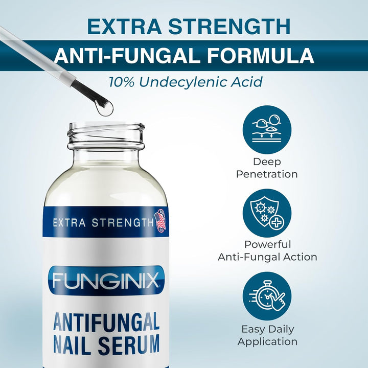 Funginix, tratamiento natural para hongos en uñas del pie, seguro,...
