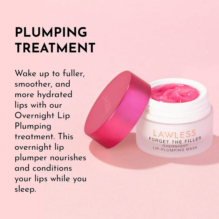 Lawless - Bálsamo labial para mujer, olvídate del relleno de la noc...