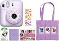 FUJIFILM Instax Mini 12 Paquete de Vacaciones 2025 - Morado Lila