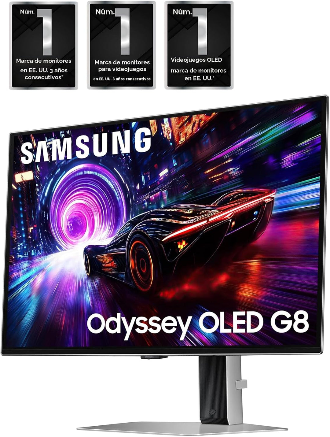 SAMSUNG Odyssey QD-OLED G8 (G81SF) de 27 pulgadas, 4K, 240Hz, monit...