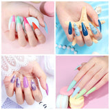 COSCELIA Kit de 57 esmaltes de uñas de gel con luz UV de 40 colores...